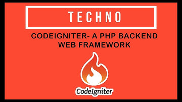 CodeIgniter in Malayalam - A PHP Web Framework  | Part 2 - Manual installation