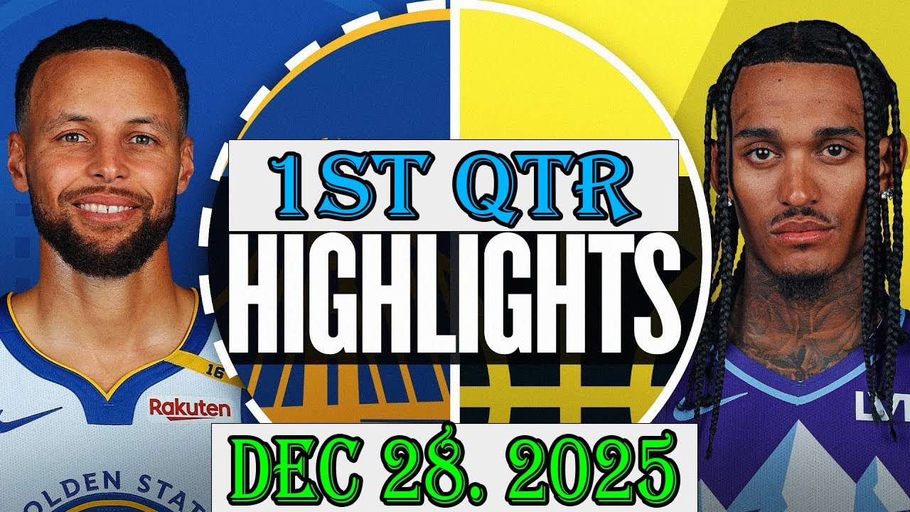 Матч «Юта Джаз» — «Голден Стэйт Уорриорз», 1-я четверть, 28 января 2026 года. Обзор матча | NBA h...