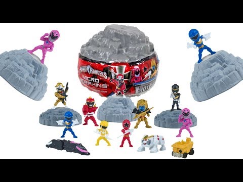 Power Rangers Micro Morphins Surprise Capsules Toys Series 1