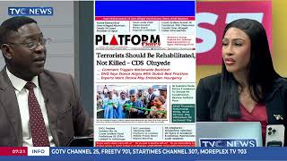 TVC Newspaper Review: Terrorists Should Be Rehabilitated, Not Killed  - CDS Oluyede screenshot 5