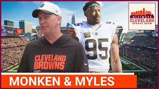 Todd Monken says he still hasn't met face-to-face w/ Myles Garrett despite being the HC for 5 months
