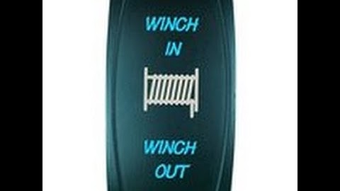 Polaris Ranger Winch switch replacement