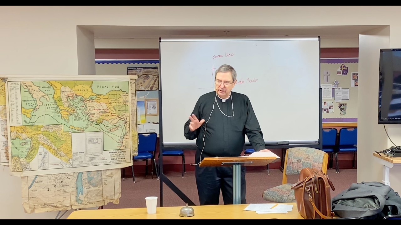 Bible study, March 8, 2026, with guest Rev. K. Reese, Immanuel Lutheran Church, Everett, WA