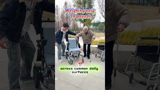 Community Neighborhood Travel Seniors Is It Suitable MoviGuard AIR10 Electric Wheelchair
