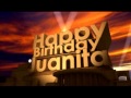 Happy Birthday Juanita