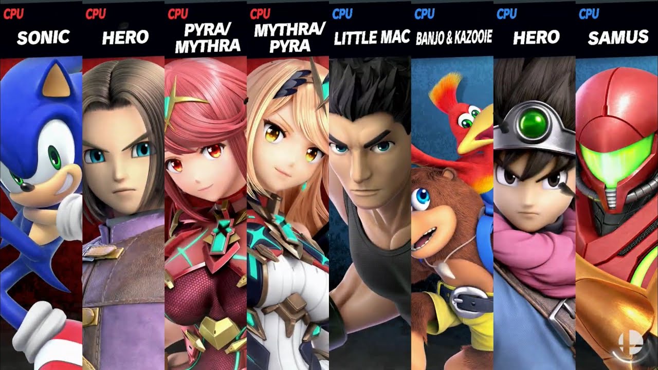 Super Smash Bros. Ultimate - Zapdos vs Team Little Mac
