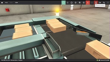 Factory IO | Palletizer Simulation with S7 1200 PLC