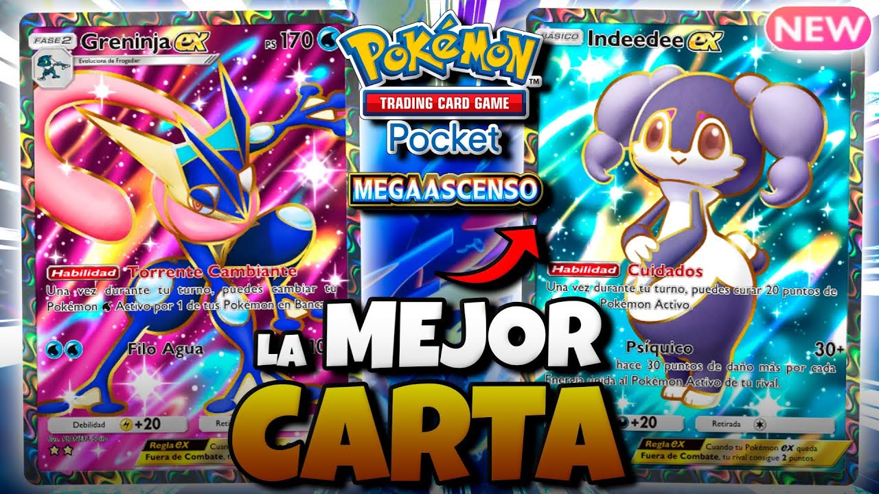 INDEEDEE EX es la MEJOR CARTA para el META ACTUAL de POKÉMON TCG POCKET!