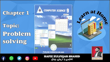 Grade 9 | Computer Science | Unit 01 {Lecture No 2} Problem Solving  #computer #hafizzulfiqarshahid