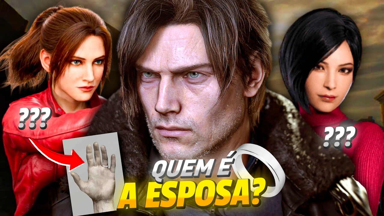 LEON ESTÁ CASADO? O MISTÉRIO DA ALIANÇA EM RESIDENT EVIL REQUIEM