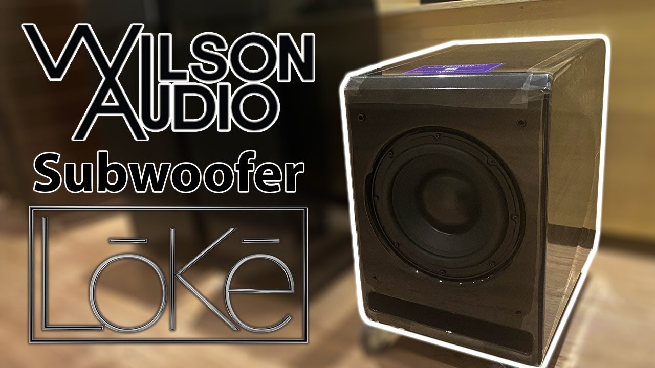 Unboxing the The Wilson Audio Subwoofer -