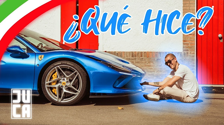 FERRARI ME REGAÑÓ POR HACER ESTO CON EL F8 TRIBUTO | JUCA