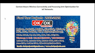 Context Aware Wireless Connectivity and Processing Unit Optimization for IoT Networks