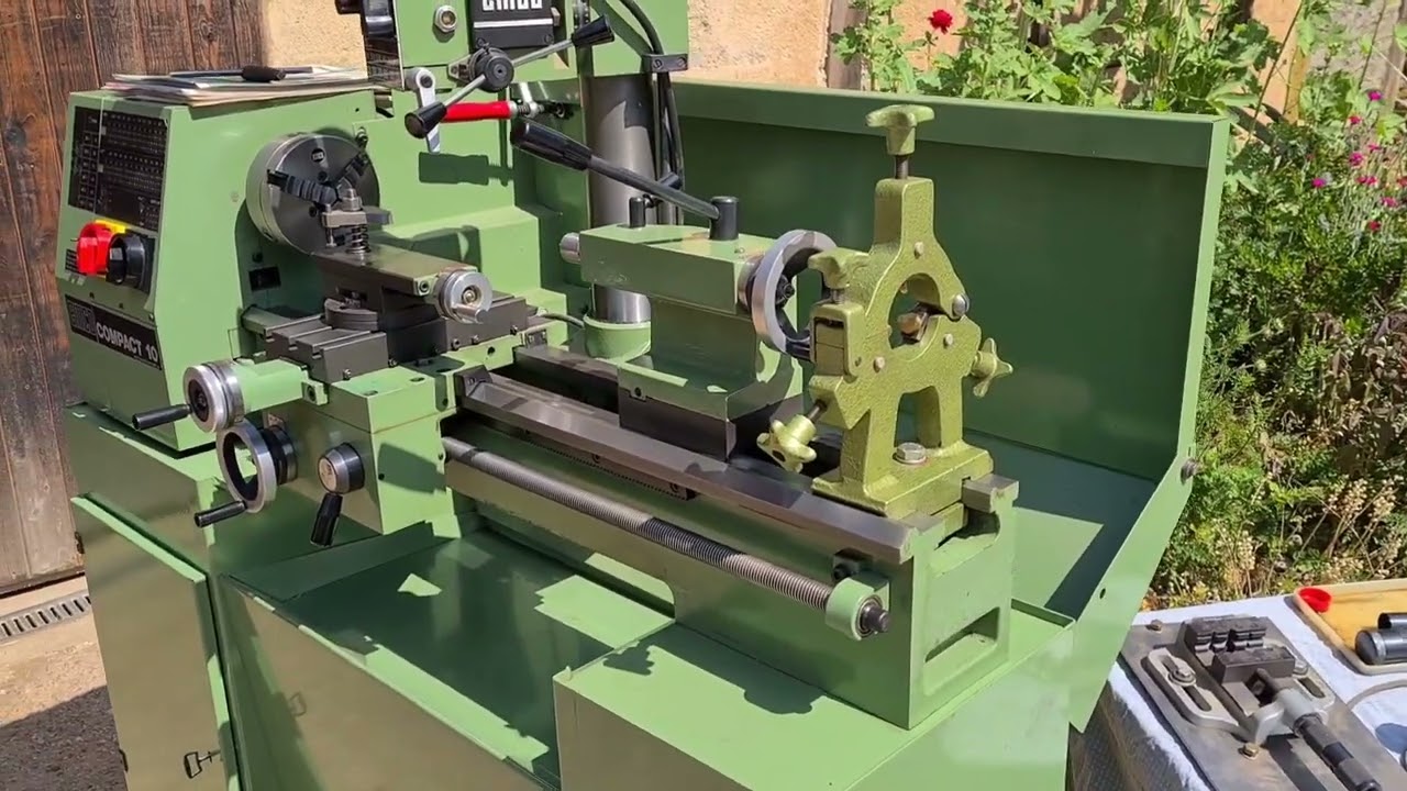 [ Vorstellung ] Eine neuwertige Emco Compact 10 mit Fräseinheit und viel Zubehör. Top Zustand!