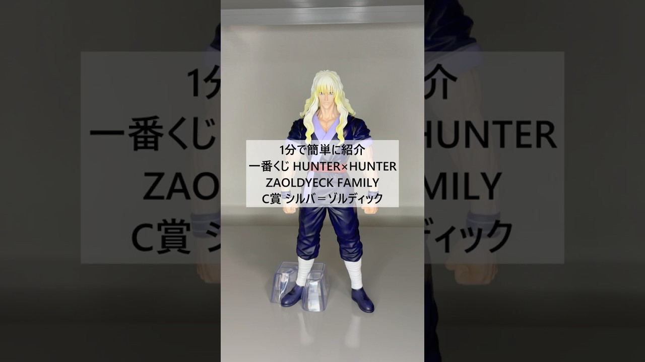 HUNTER x HUNTER] 1-Minute Review: Ichiban Kuji ZAOLDYECK FAMILY