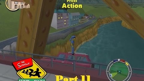 The Simpsons: Hit & Run Walkthrough PC Part 11 -  MY BAD!