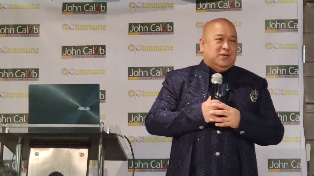 JOHN CALUB Coach, Author & Motivational SpeakerTalks about Personal Development  & Business Success 