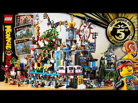 INSANE LEGO Monkie Kid Megapolis 5th Anniversary 2024 Set OFFICIALLY Revealed