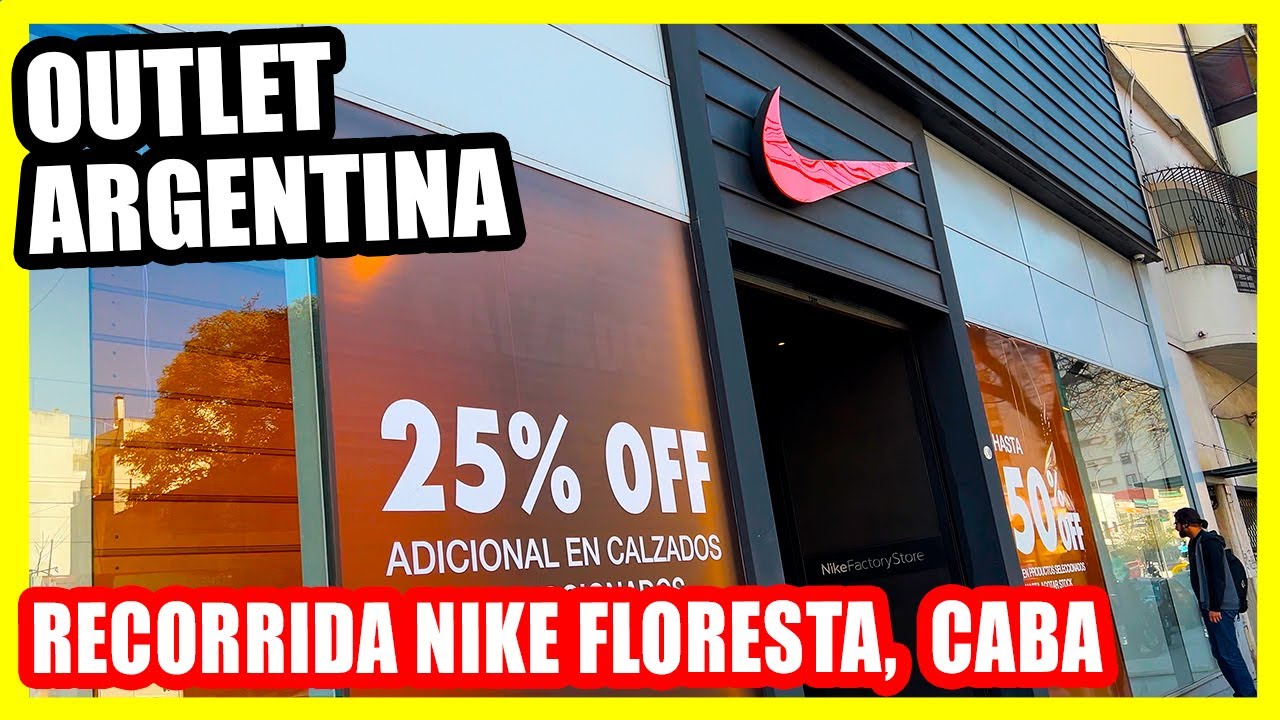 NO SORPRENDIO MUCHO LAS OFERTAS DEL NIKE OUTLET DE FLORESTA!
