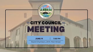 Mountain House, CA: City Council Meeting (June 11, 2025 - 7:00 p.m. meeting)