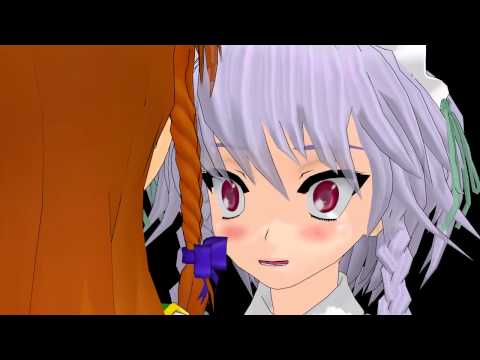 Red face Sakuya 【MMD】