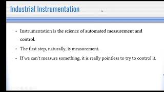 Instrumentation: Session 1 screenshot 4