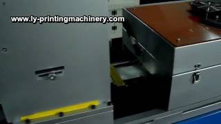 folded ruler 2 color automatic pad printer with UV curing system