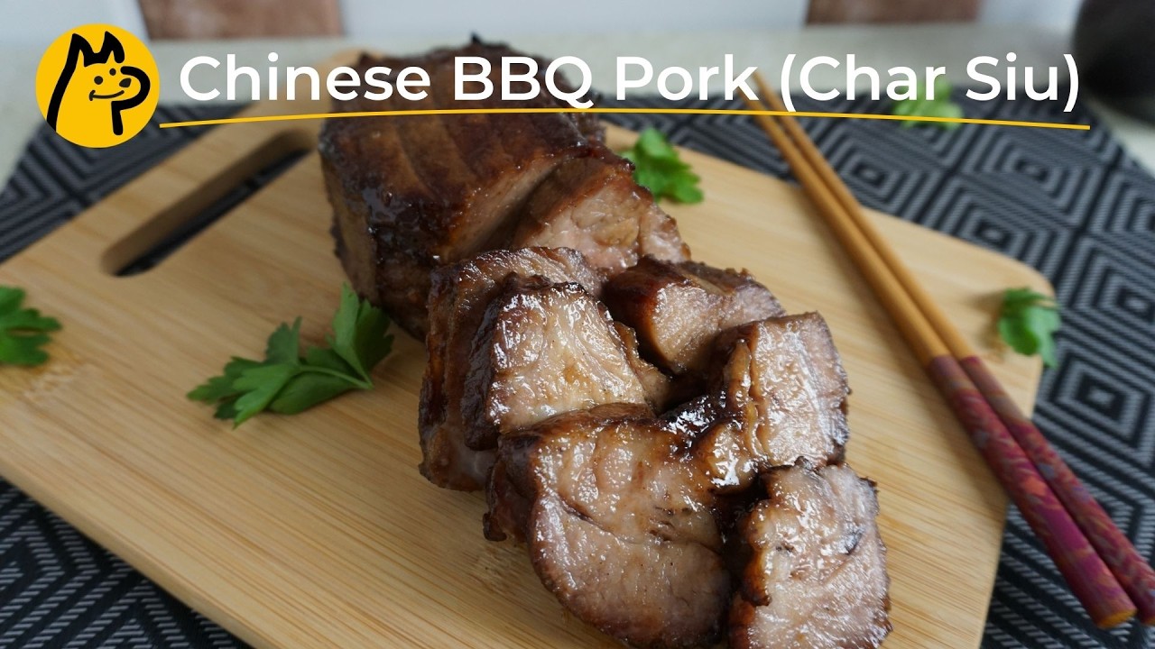 Chinese BBQ Pork (Char Siu) | Oven-Baked at Home