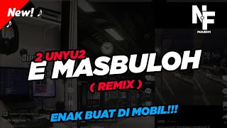 DJ E MASBULOH X GOYANG GOYANG STYLE BOSIL VIRAL TIKTOK!!! ( Nabih Fvnky )