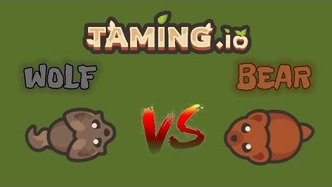 Taming.io - Wolf vs Bear