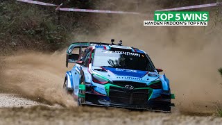 Hayden Paddon's Top 5 Best Wins w/ Paddon Rallysport