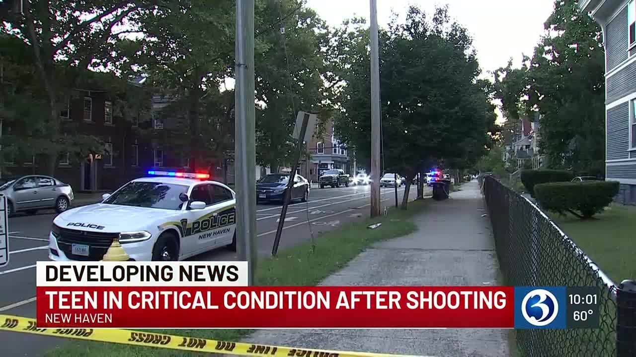 Teen in critical condition after shooting in New Haven - YouTube