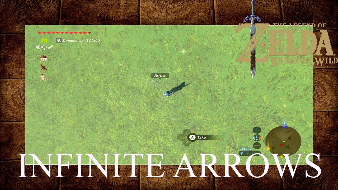 Zelda Breath Of The Wild INFINITE Arrows YouTube