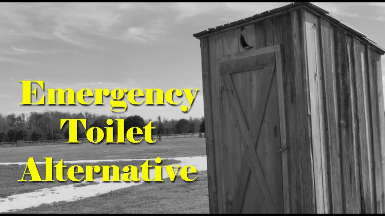 Emergency Toilet Alternative Be Prepared YouTube