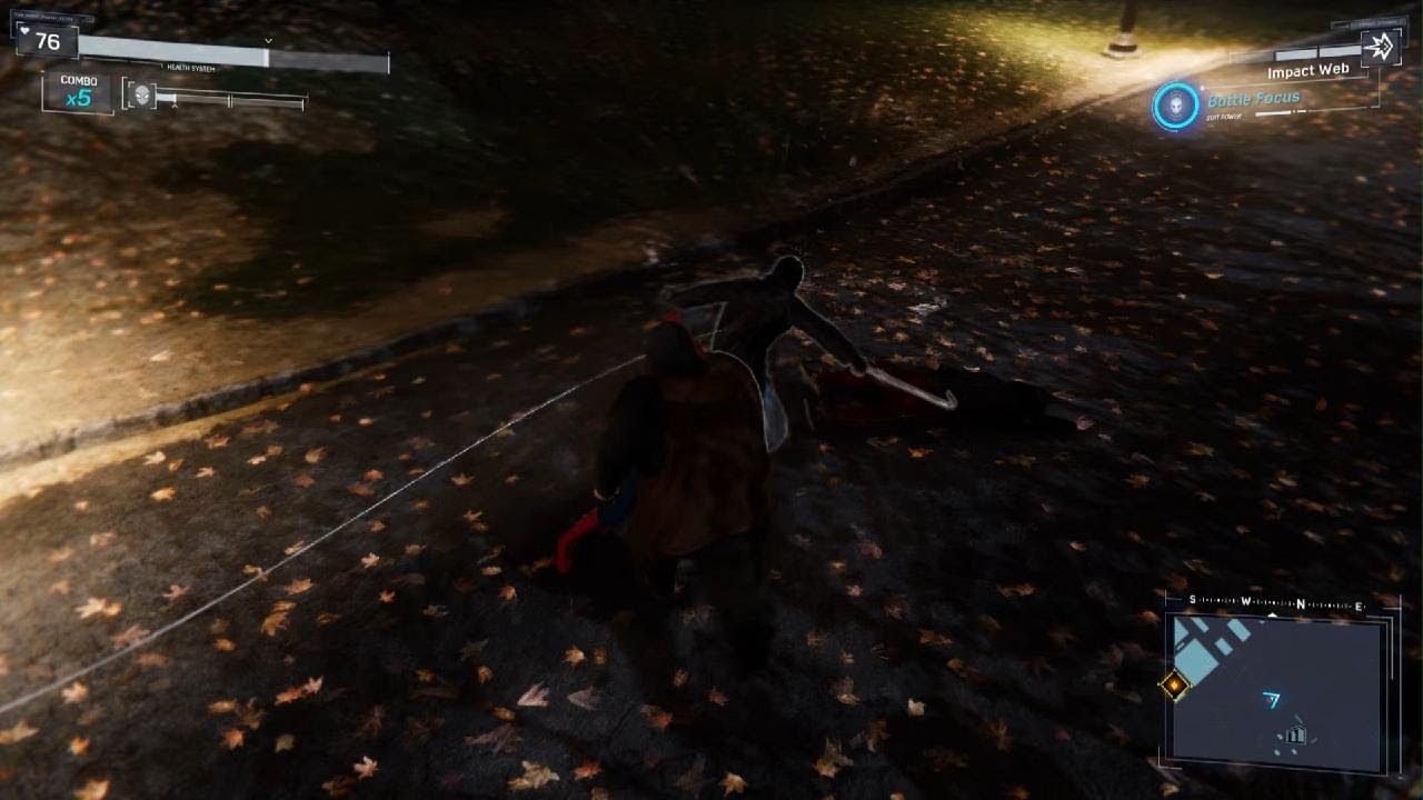 Marvel's Spider-Man Remastered: ragdoll, oversized hitbox - YouTube