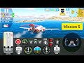 police flying in the air. ||🚓 MISSION:-5 Jump Training Parachute🚓||. #games #gaming