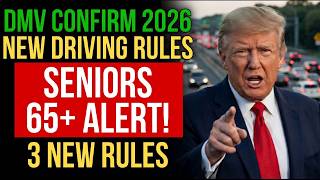 New 2026 DMV Driving Rules Explained — Drivers 65+ Need to Know!
