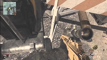 MW3: Killing Campers with an Across Map Throwing Knife Kill Tutorial Episode 2