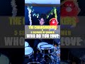 The Chainsmokers & 5 Seconds of Summer - Who Do You Love🥁 #shorts