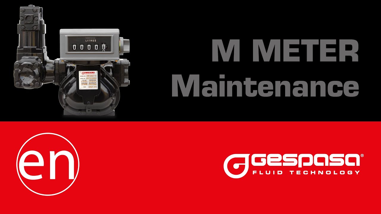 How to repair or perform maintenance on a GESPASA M meter.