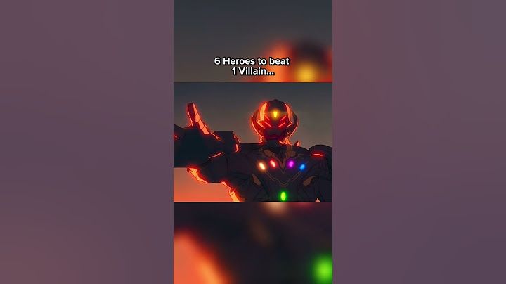 6 Villains vs 1…👀