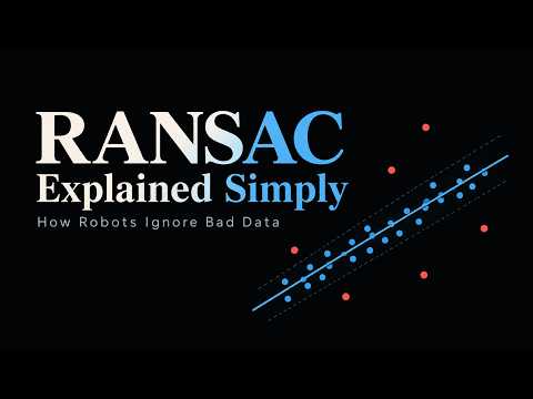 RANSAC Explained Simply | How Robots Ignore Bad Data