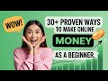 30 Ways To Make Money Online In 2025 With ZERO Investment