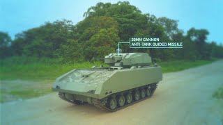 Singapore Army - Hunter Armoured Fighting Vehicle (AFV) Stronger & Smarter [1080p]