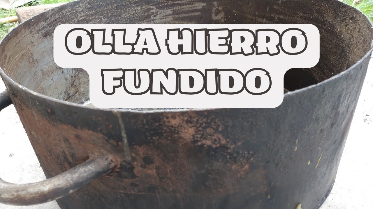Como limpiar una olla de hierro fundido Paso a paso YouTube