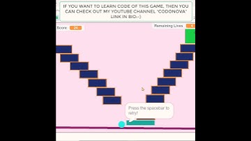 BLOCK BREAKER #game #scratch