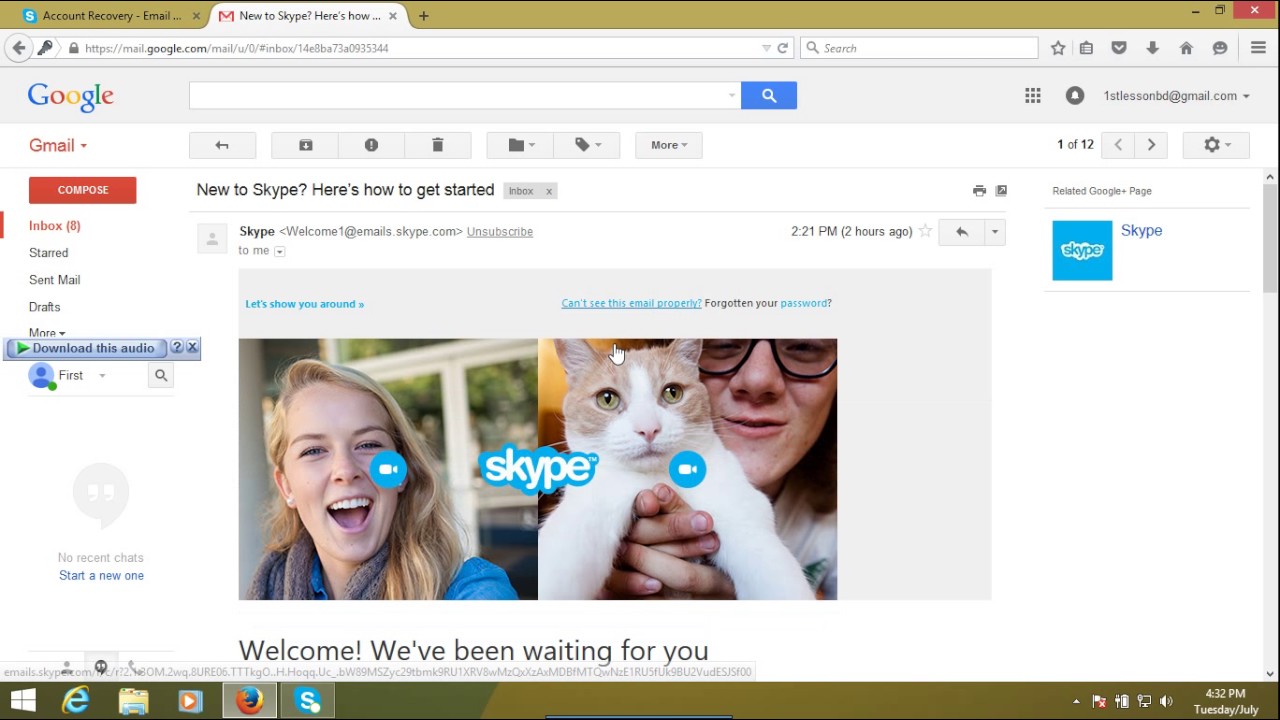 skype for web account skype for web account
