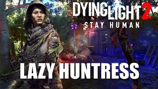 Huntress Ignores Zombies Entering Her Camp In Dying Light 2 screenshot 5
