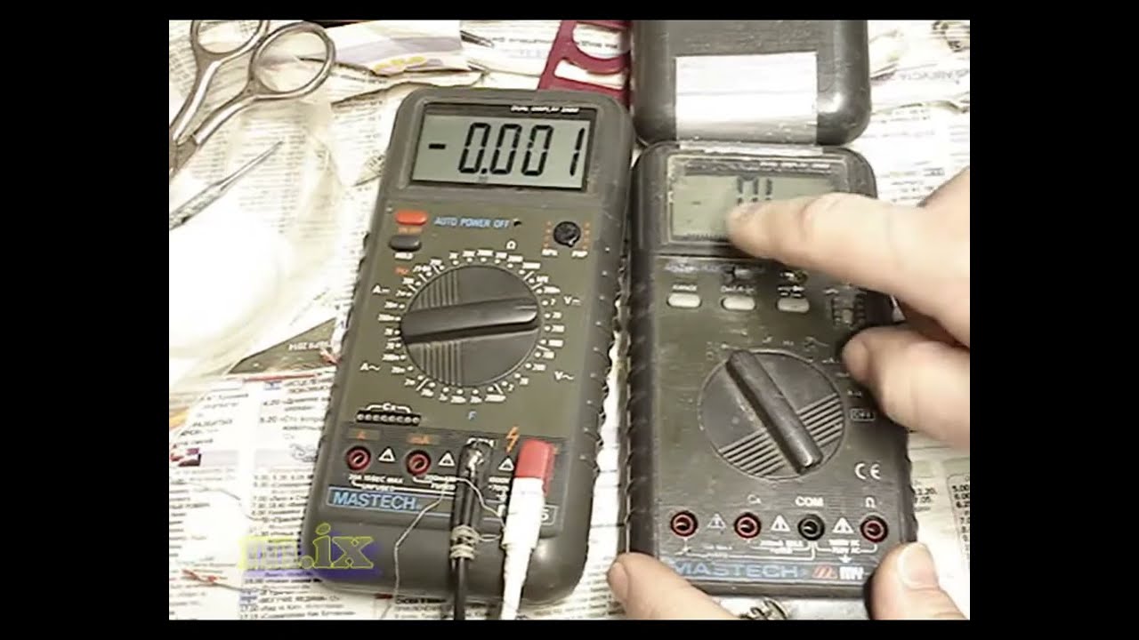 мультиметр MY68 MY65 timer - YouTube