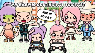 My Baby Is Getting Fat Too Fast | Sad Story | Toca Life Story / Toca Boca
